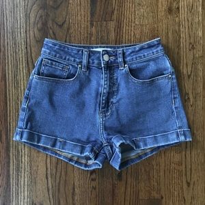 Pacsun high-waisted “Mom” Jean Shorts